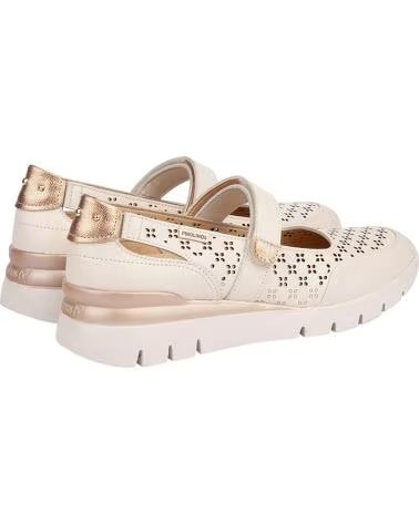 PIKOLINOS LASER-CUT BALLET FLAT WITH VELCRO PIKOLINOS W4R-6774C1 HIELO