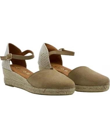 CABRERA ALPARGATAS DE CUNHA 55-3 BEIGE