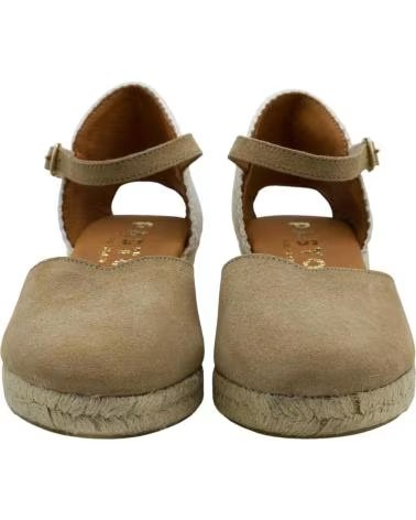 CABRERA ALPARGATAS DE CUNHA 55-3 BEIGE