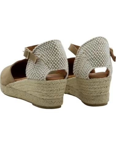 CABRERA ALPARGATAS DE CUNHA 55-3 BEIGE