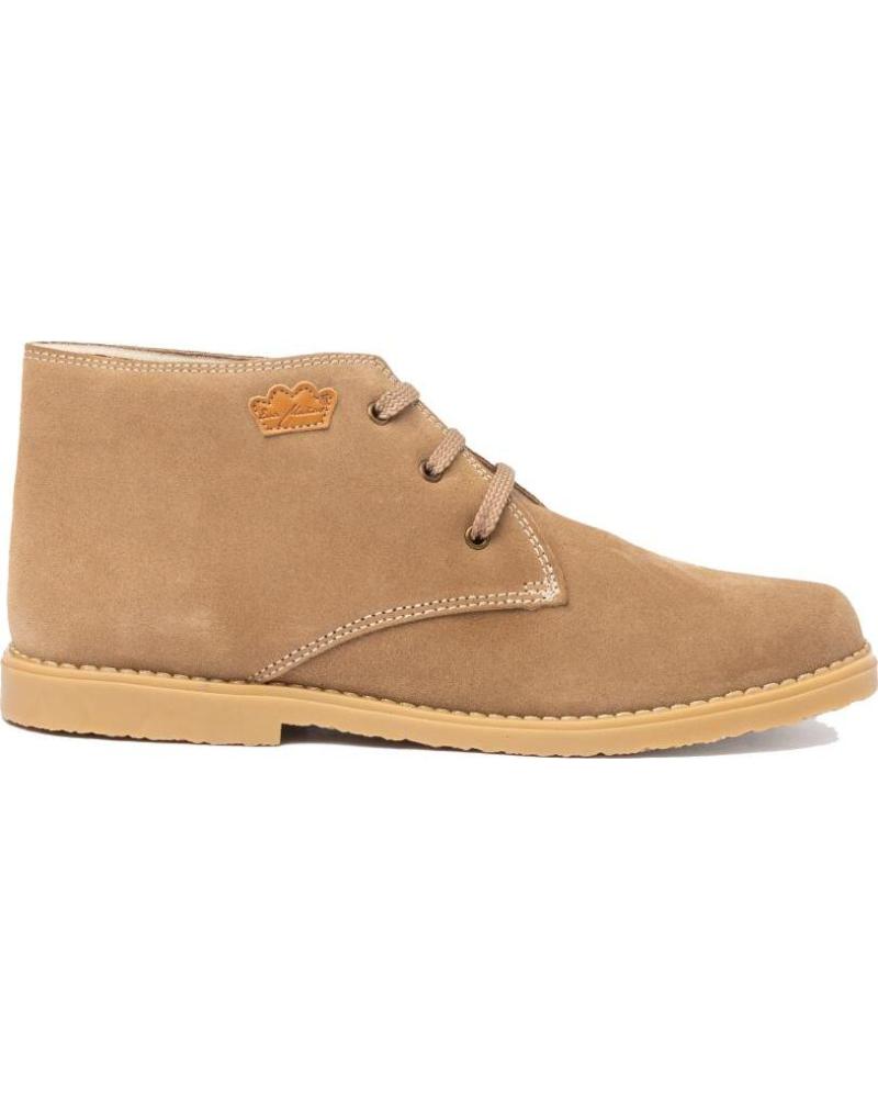 Botines de Mujer EVA MAÑAS PISAKAKA PIEL SERRAJE 1600 TAUPE