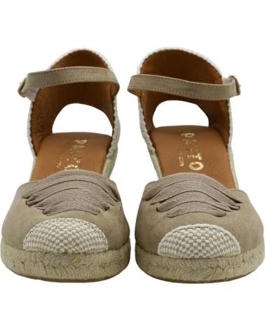CABRERA SANDALIA ALPARGATA CUÑA CABRERA 34-5 BEIGE