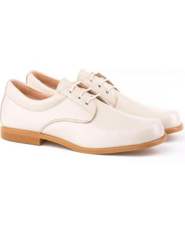 Scarpe per Bambino ANGELITOS ZAPATO CEREMONIA PIEL 1811 BEIGE