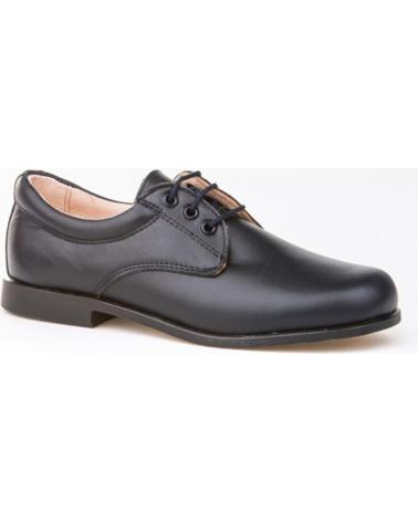Schuhe für Junge ANGELITOS ZAPATO CEREMONIA PIEL 1811 MARINO