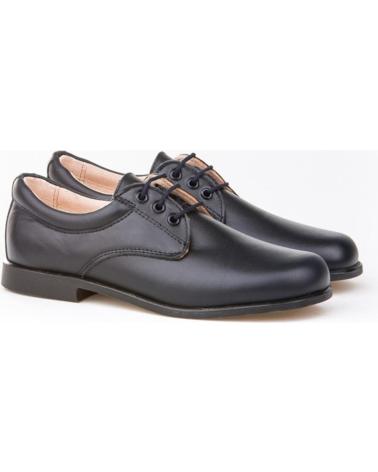 Schuhe für Junge ANGELITOS ZAPATO CEREMONIA PIEL 1811 MARINO