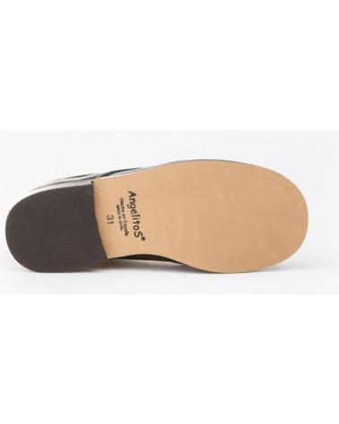 Schuhe für Junge ANGELITOS ZAPATO CEREMONIA PIEL 1811 MARINO