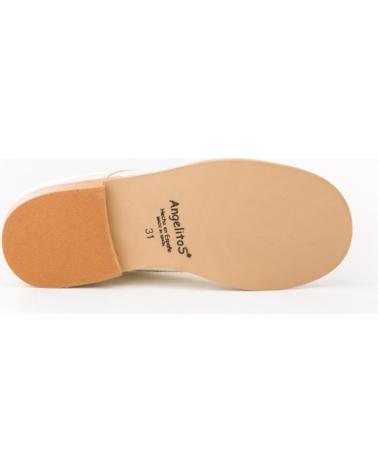 Sapatos de Menino ANGELITOS ZAPATO CEREMONIA PIEL 1812 BEIGE