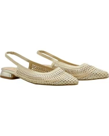 DANGELA SAPATOS SLINGBACK TECIDOS COM SALTO BAIXO NEGRO