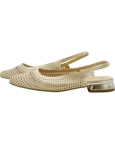 DANGELA SAPATOS SLINGBACK TECIDOS COM SALTO BAIXO NEGRO