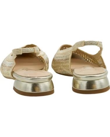 DANGELA SAPATOS SLINGBACK TECIDOS COM SALTO BAIXO NEGRO