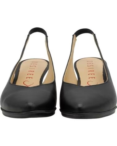 DESIREÉ SAPATO SLINGBACK DE SALTO MÉDIO DESIREÉ MACA2 NEGRO