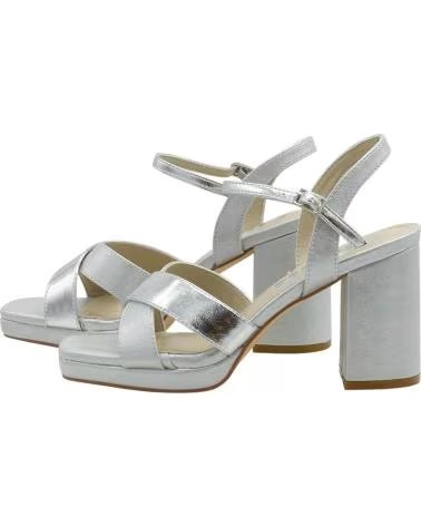 DANGELA SANDALES À TALONS BLOCS AVEC BRIDES CROISÉES DANGELA ANGELA DDN30591 PLATA