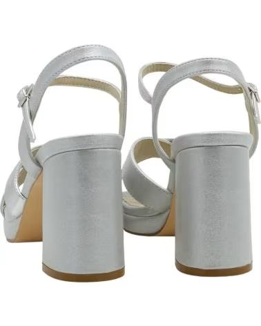 DANGELA SANDALES À TALONS BLOCS AVEC BRIDES CROISÉES DANGELA ANGELA DDN30591 PLATA