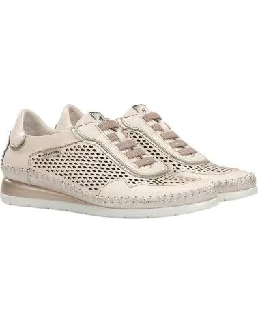 FLUCHOS FLUCHOS F2143 SNEAKER MIT LOCHMUSTER BEIGE