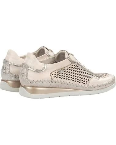 FLUCHOS FLUCHOS F2143 SNEAKER MIT LOCHMUSTER BEIGE