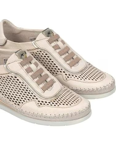 FLUCHOS FLUCHOS F2143 SNEAKER MIT LOCHMUSTER BEIGE