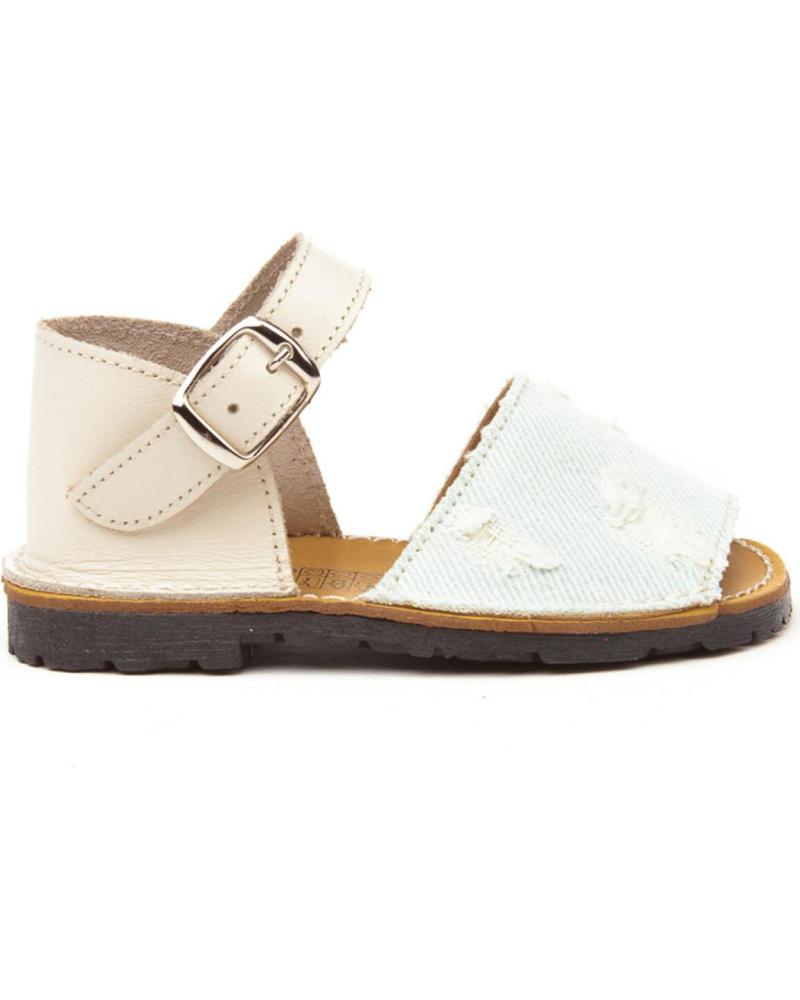 Sandálias de Menina e Menino ANGELITOS AVARCA PIEL 196 BEIGE