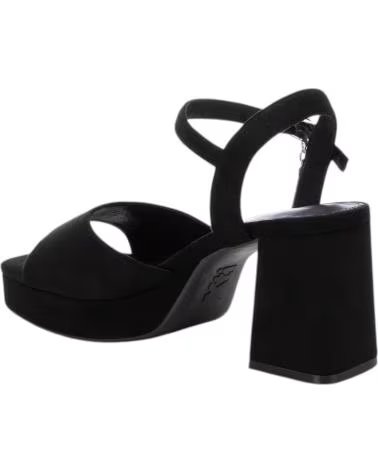 XTI SANDALI CON TACCO A BLOCCO XTI 141471 NEGRO