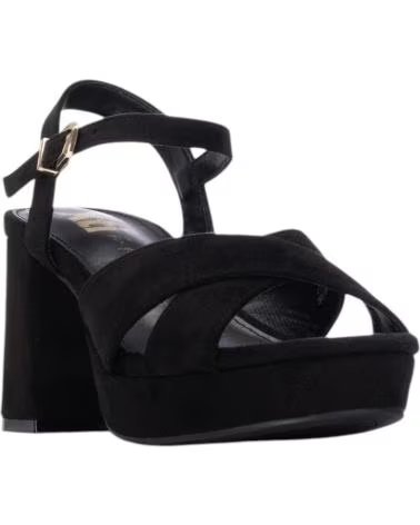 XTI SANDALIA DE TACÓN XTI 145288 CON TIRAS CRUZADAS NEGRO