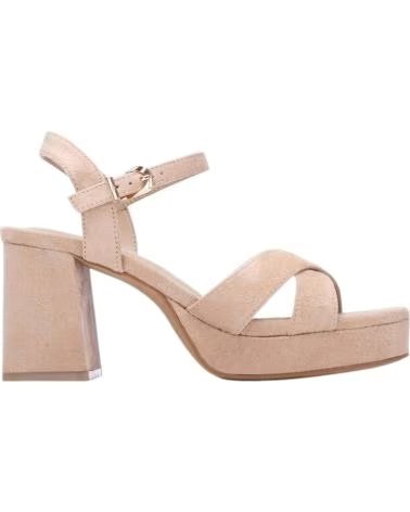 XTI SANDALO CON TACCO XTI 145288 CON PLATEAU BEIGE