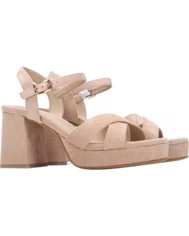 XTI SANDALO CON TACCO XTI 145288 CON PLATEAU BEIGE