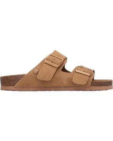 XTI DOUBLE BUCKLE SANDAL 145384 CAMEL