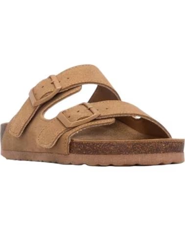 XTI DOUBLE BUCKLE SANDAL 145384 CAMEL