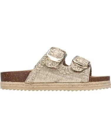 XTI SANDÁLIA DE DUAS FIVELAS COM PALMILHA ANATÓMICA XTI 145072 ORO