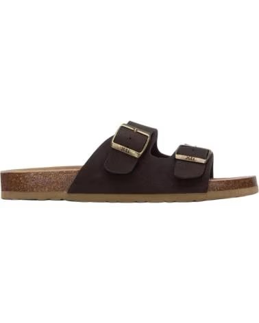 XTI SANDALIA BIO DOBLE HEBILLA 145723 MARRóN