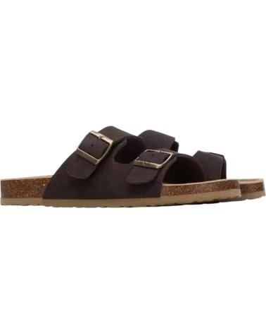 XTI SANDALIA BIO DOBLE HEBILLA 145723 MARRóN