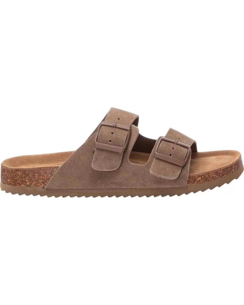 XTI SANDALEN 142553 MIT DOPPELSCHNALLE TAUPE