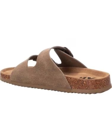 XTI SANDALEN 142553 MIT DOPPELSCHNALLE TAUPE