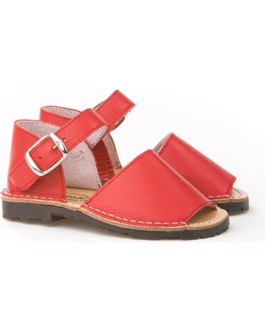 Sandálias de Menina e Menino ANGELITOS AVARCA PIEL 200 ROJO