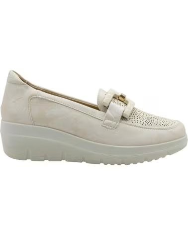 MYSOFT WEDGE LOAFERS WITH CHAIN DETAIL MYSOFT BEIGE