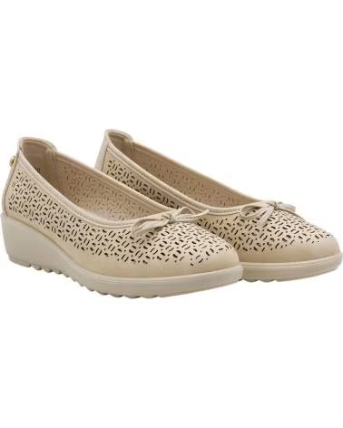 AMARPIES KEIL-BALLERINAS MIT LOCHMUSTER ATL30120 ORO