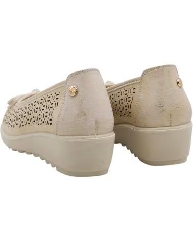 AMARPIES KEIL-BALLERINAS MIT LOCHMUSTER ATL30120 ORO