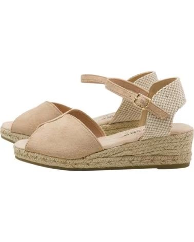 AMARPIES AMARPIES ACX28503 ESPARTO WEDGE SANDAL BEIGE
