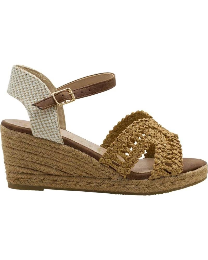 MYSOFT ESPARTO-KEILSANDALE MYSOFT 26M116 CAMEL CAMEL