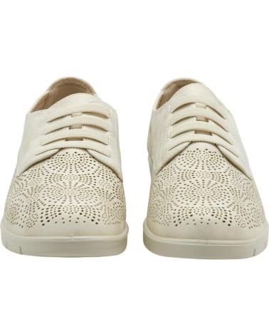 MYSOFT ZAPATO OXFORD MYSOFT 26M207 CON CUÑA Y TROQUELADOS ORO