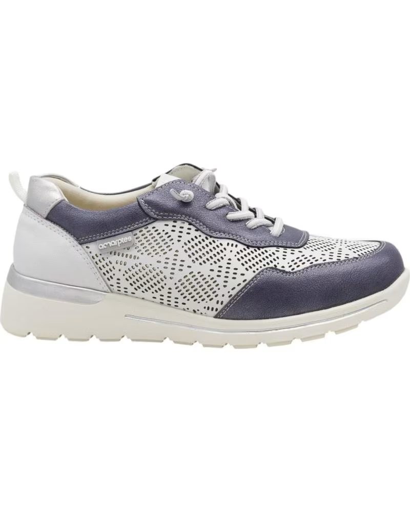 AMARPIES AH130065 CASUAL SNEAKERS WITH TEXTURED DETAILS MARINO