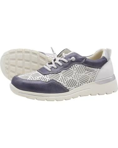 AMARPIES AH130065 CASUAL SNEAKERS WITH TEXTURED DETAILS MARINO