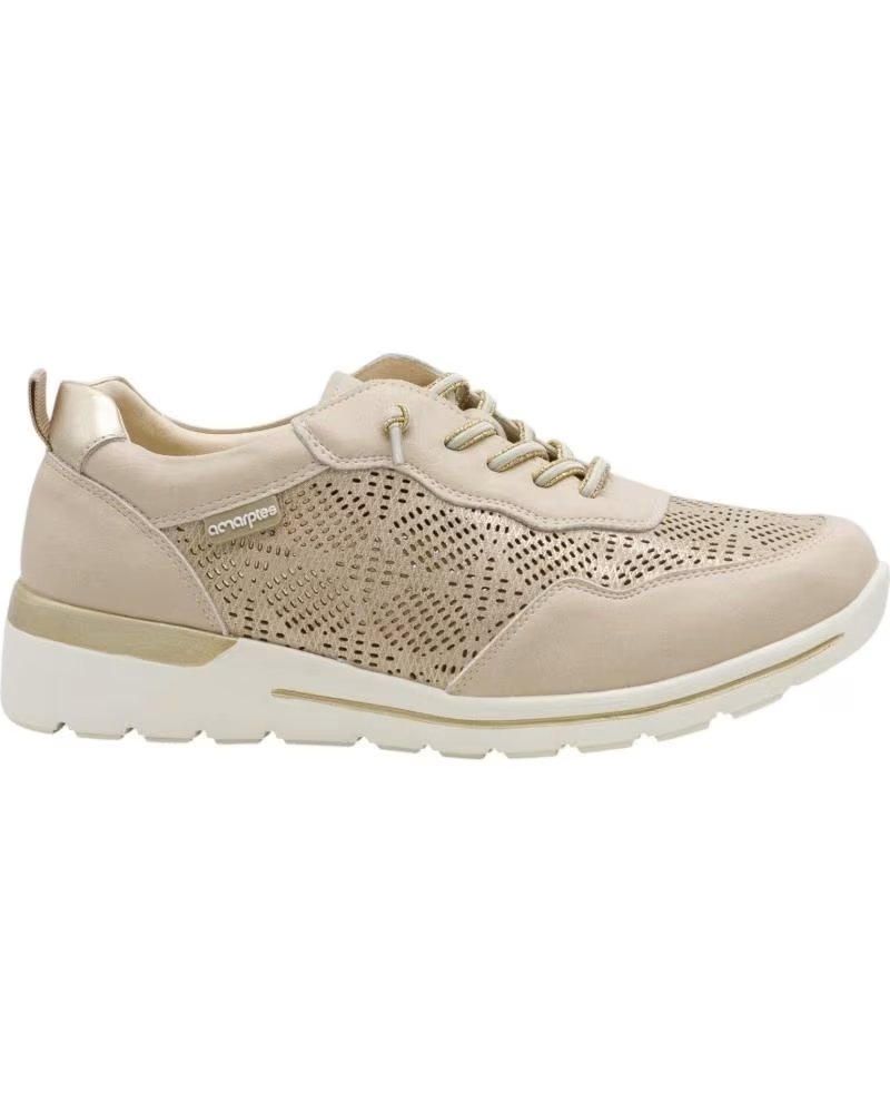 AMARPIES CASUAL SNEAKERS AHI30065 IN NEUTRAL TONE BEIGE