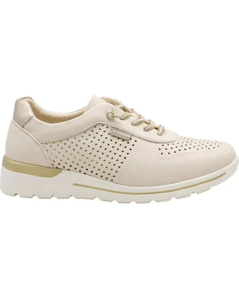 AMARPIES AMARPIES AHI30066 PERFORIERTE SNEAKER BEIGE