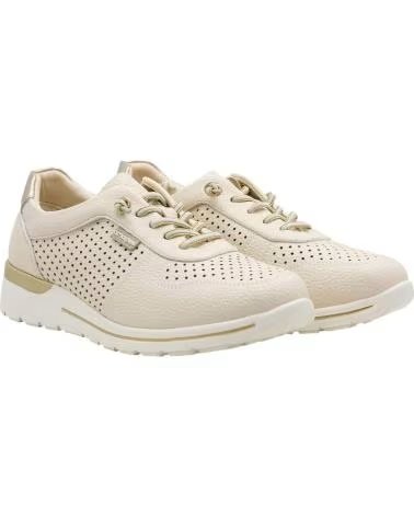 AMARPIES AMARPIES AHI30066 PERFORIERTE SNEAKER BEIGE