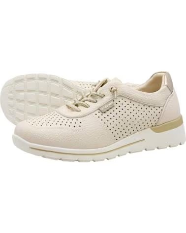 AMARPIES AMARPIES AHI30066 PERFORIERTE SNEAKER BEIGE