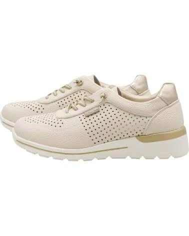 AMARPIES AMARPIES AHI30066 PERFORIERTE SNEAKER BEIGE
