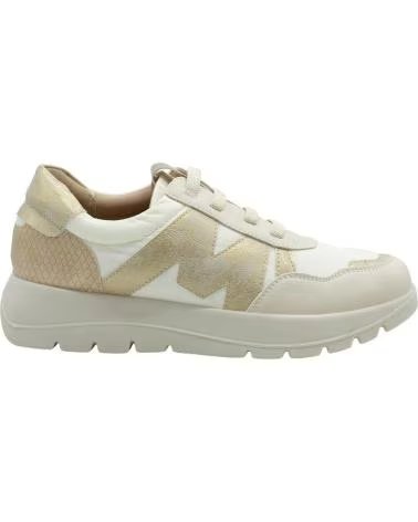 MYSOFT 26M264 SNEAKERS WITH METALLIC PANELS ORO