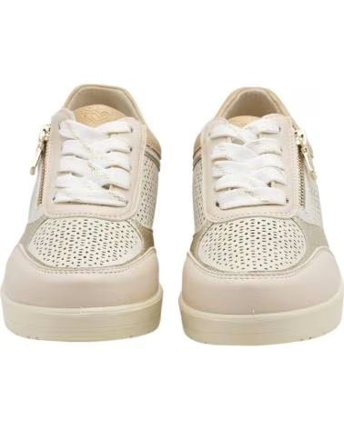 AMARPIES AMARPIES AMD30018 FREIZEITSCHUHE MIT KEILABSATZ UND SEITLICHEM REISSVERSCHLUSS BEIGE