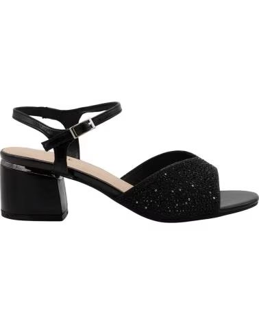 LAPIERCE SANDALO PASTOR MC30 CON TACCO A BLOCCO NEGRO