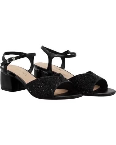LAPIERCE SANDALO PASTOR MC30 CON TACCO A BLOCCO NEGRO